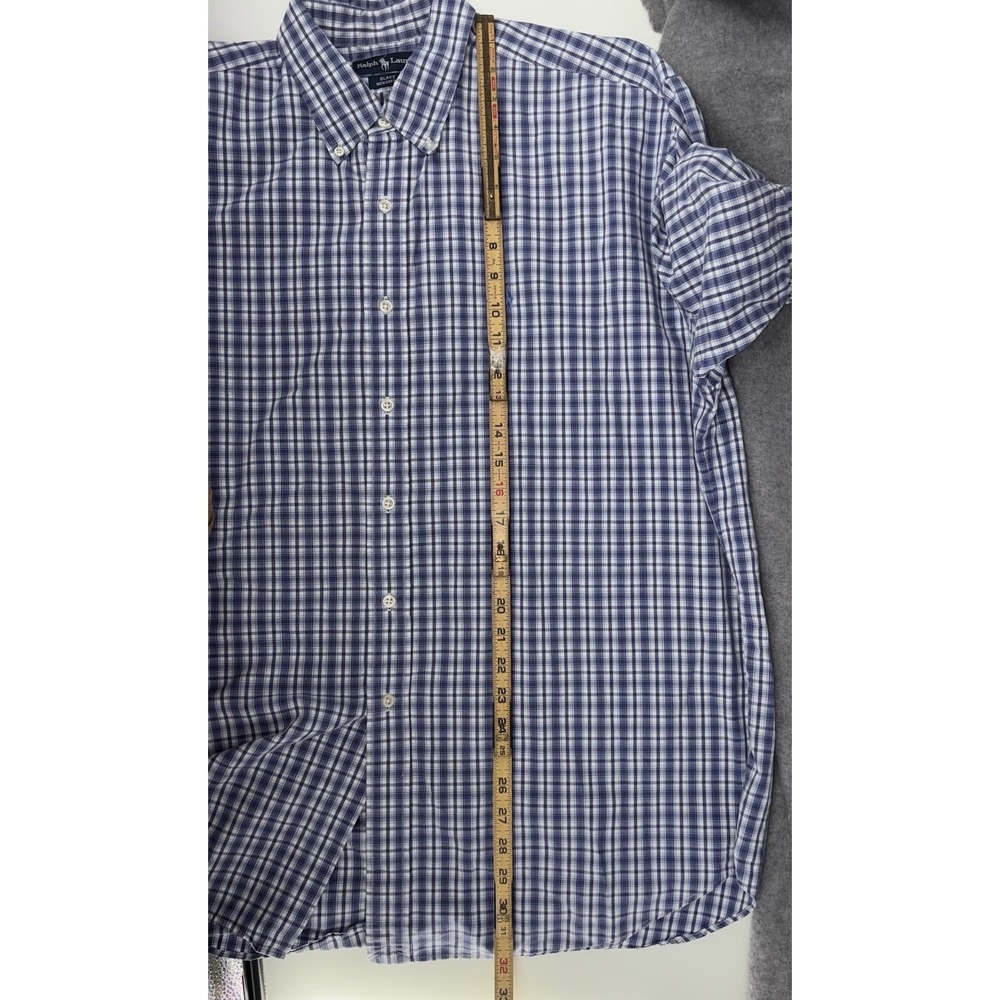 Polo Ralph Lauren Mens Blake Xl Short Sleeve Blue… - image 5